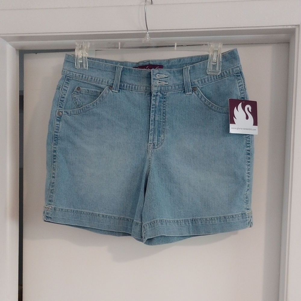 Women's Light Blue Denim Shorts